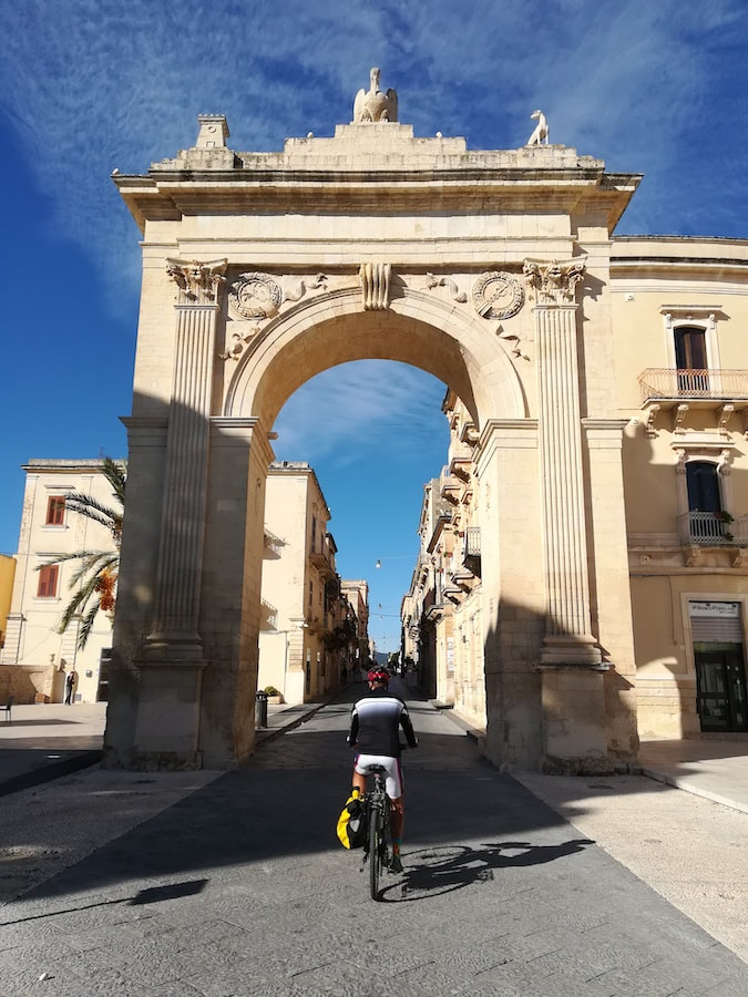 Noto - bike tours in Sicily